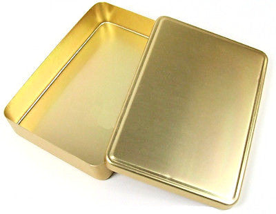 Nickel-Plated Aluminum Lunch Box