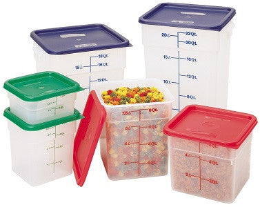 CAMBRO 2 QUART SQUARE CONTAINER WITH LID - US Foods CHEF'STORE