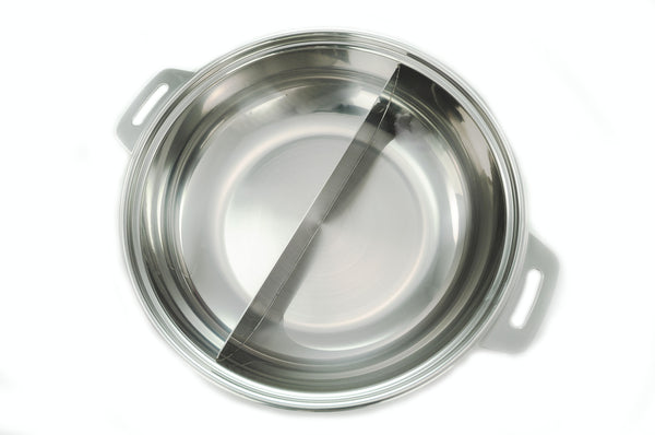 Stainless Steel Divided Shabu Pot – eKitchenary