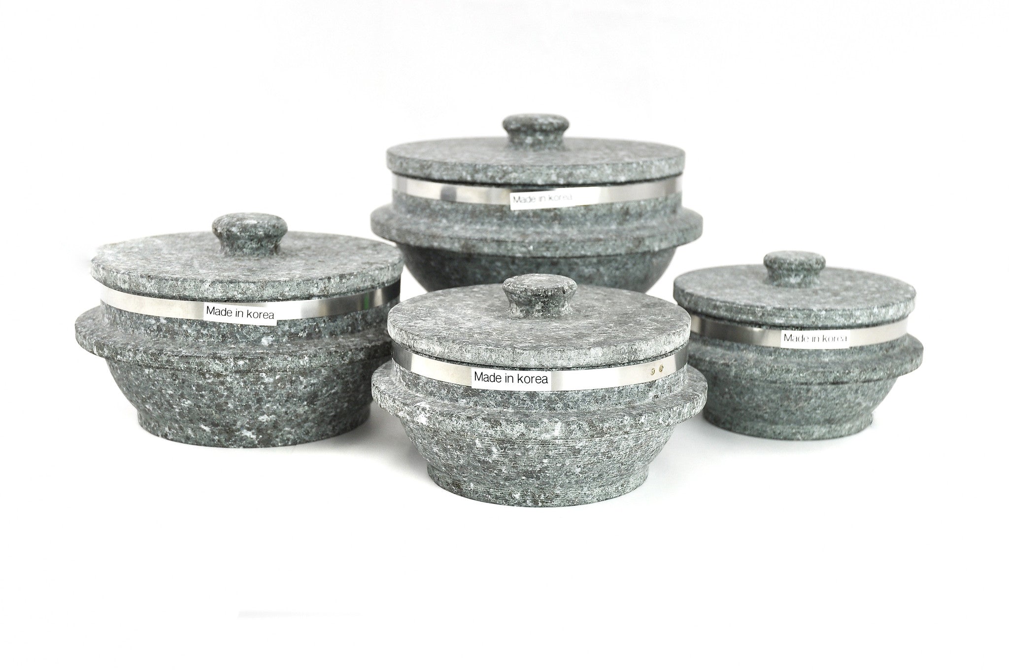 Dolsot Korean Natural Granite Stone Pot 183mm